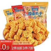 bi bi zan 比比贊 BIBIZAN）拉面丸子混合味300g干脆面