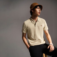 Lee李24早春标准版小logo男款翻领短袖polo衫