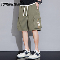 TONLION唐狮男士工装裤