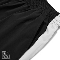 XTEP特步针织休闲宽松直筒休闲裤正黑色XXL