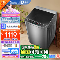 小天鹅全新免清洗变频系列TB100V23DB变频直驱波轮洗衣机10kg玄武灰