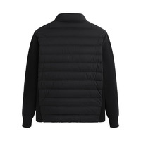 PEACEBIRD太平鸟鹅绒，羽绒服冬季新款轻薄上衣男士B1ACC4138黑色M