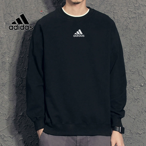 Adidas 阿迪達(dá)斯 男女同款潮流圓領(lǐng)衛(wèi)衣