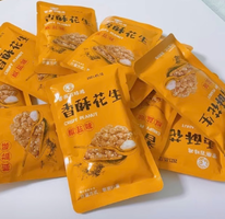看球下酒菜必备！紫燕百味鸡香酥花生25g*10袋