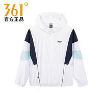 361°拼色连帽单风衣男552339006A