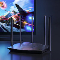 Tenda 騰達(dá) AX12 Pro 雙頻3000M 家用千兆無線路由器 WiFi 6 黑色 單個(gè)裝