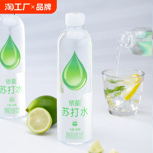 依能 無糖無汽弱堿蘇打水500mL*12瓶