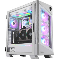 MSI微星MPGVELOX100RWHITE刀锋钛E-ATX机箱半侧透白色