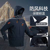 NORTHLAND诺诗兰男女款户外三合一冲锋衣NWJDT5553E