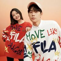 FILA 斐樂 情侶款新年針織衫 F11U419402FRD