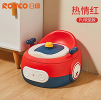 Rikang日康儿童机器人马桶圈热情红