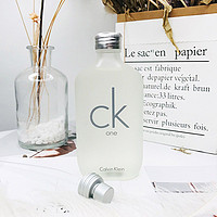 卡爾文·克萊恩 Calvin Klein ck one 中性淡香清新 白瓶 100ml