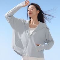 TONERCE桃奈斯女士黑胶斗篷短款防晒衣