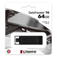 Kingston 金士頓 USB3.2 Gen1 U盤 黑色 64GB Type-C