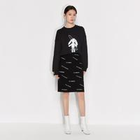 ochirly欧时力女士高腰包臀半身裙