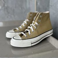 CONVERSE 匡威 1970S經(jīng)典純色姜黃色落葉黃男女高幫休閑運(yùn)動(dòng)帆布鞋A04590c