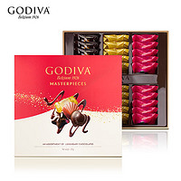 GODIVA歌帝梵经典大师系列巧克力30颗2盒临期