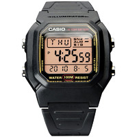 CASIO卡西欧Regular系列男士多功能电子手表W-800HG-9A38mm*44mm