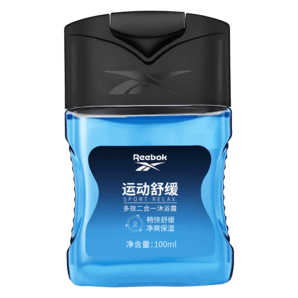 REEBOK銳步 男士沐浴露洗發(fā)水 香氛留香型 男女通用多效二合一100ml