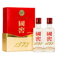 國(guó)窖1573 瀘州老窖 國(guó)窖1573 52度 濃香型白酒 50ml*2瓶 禮盒裝