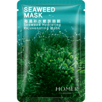 韩美肌海藻面膜泰国进口原料玻尿酸补水面膜女嫩肤控油蚕丝保湿面膜30片/盒装