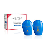 SHISEIDO 資生堂 新艷陽夏臻效水動力藍胖子防曬乳雙支裝50ml*2 SPF50+ 護膚禮物