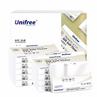 UNIFREE抽纸云柔巾3层40抽*10包