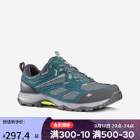 DECATHLON迪卡侬登山鞋男防水防滑透气男款-墨绿色39-2467872