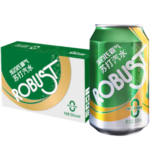 Robust 樂百氏 無糖蘇打氣泡水330mL*24罐