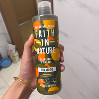 FaithinNature信仰自然西柚香橙/野玫瑰/牛油果无硅油洗发水400ml