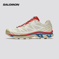 salomon萨洛蒙男女款越野跑鞋XT-6米灰色4729344.5(371/3)
