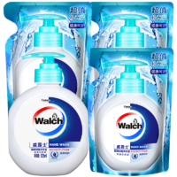 威露士健康抑菌洗手液4件套裝 （瓶裝525ml+補充裝525mlx3袋）
