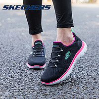 SKECHERS 斯凱奇 女款跑步鞋 149523-BKHP