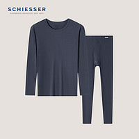 SCHIESSER舒雅男士舒美棉保暖秋衣秋裤套装