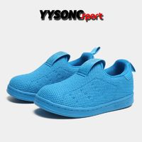 adidas阿迪达斯三叶草舒适软底一脚蹬贝壳头休闲鞋BZ0551童鞋