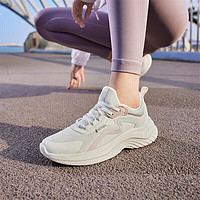 361°运动鞋女鞋春夏季网面透气软弹轻质跳绳鞋跑步鞋子女682232210-1