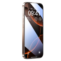 品胜适用苹果16ProMax钢化膜iPhone16ProMax手机膜高清全覆盖保护贴膜防尘防摔抗指纹前膜2片装