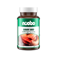 NOOBO高浓度西芹籽胶囊5000mg芹菜籽精华片降尿酸呵护关节软骨调节痛风美国进口60粒/瓶芹菜籽胶囊2瓶（阶段装）