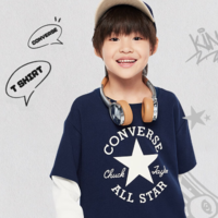 CONVERSE匡威儿童假两件纯棉长袖