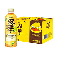 統(tǒng)一雙萃檸檬茶鴨屎香風(fēng)味網(wǎng)紅茶水500ML15瓶夏日飲品飲料整箱批特價