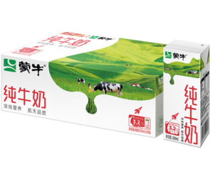 MENGNIU 蒙牛 純牛奶全脂滅菌乳 200ml×24包