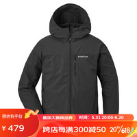 mont·bell户外春夏男款速干衣轻便舒适透气连帽外套1103320BKL