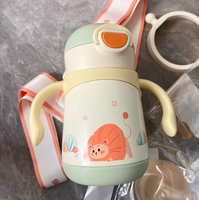波咯咯婴儿保温水杯宝宝学饮杯280ml
