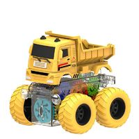 竺古力 兒童發(fā)光玩具車 運沙車 一個裝 發(fā)光齒輪