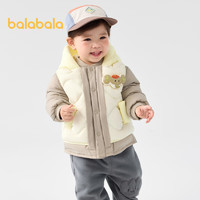 balabala巴拉巴拉儿童轻薄羽绒服208424107214奶白10501