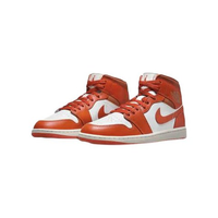NIKE耐克AirJordan1Mid中性运动鞋橙色