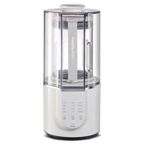 摩飛電器（Morphyrichards）柔音破壁機(jī)家用豆?jié){機(jī)輕音全自動1.5L大容量多功能料理機(jī)十重降噪自動清洗定時預(yù)約免濾無渣MR8201 椰奶白