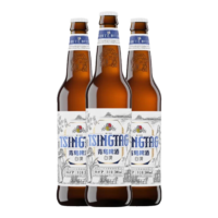 青岛啤酒全麦白啤10度500mL12瓶