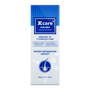 【第二代米諾地爾】Xcare for men/拾健社英國米諾地爾酊5%男士防脫發(fā)生發(fā)增發(fā)泡沫滴劑60ml*1