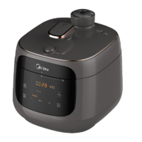 美的（Midea）电压力锅速嫩感高压锅家用压力锅10分钟一道菜电饭锅双压力智能分屏圆灶釜双内胆MY-C5933